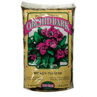 Uni-Gro Orchid Bark Brown Bark Mulch 8 qt. for All Epiphytic Orchids & Bromeliads 2 in. D Coverage