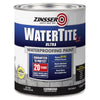 Zinsser WaterTite Bright White Smooth Water-Based Acrylic Copolymer Waterproofing Paint 1 qt. - Open Box