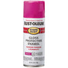 Rust-Oleum Stops Rust Gloss Poppy Pink Enamel Spray Paint 12 oz (Pack of 6)