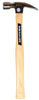 Vaughan 20 oz Smooth Face Rip Hammer 16 in. Hickory Handle