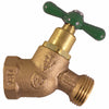 Arrowhead 1/2 in. FIP X 3/4 in. MHT Anti-Siphon Brass No-Kink Hose Bibb