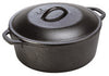 Lodge Cast Iron Dutch Oven 7 qt Black