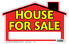 Hy-Ko English House for Sale Sign Polyethylene 9 in. H x 12 in. W (Pack of 5)