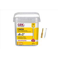 GRK Fasteners No. 8 X 2 in. L Star Coated W-Cut Screws 605 pk