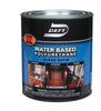 Deft Water Based Polyurethane Interior/Exterior Urethane Satin 1 qt. (Pack of 4)