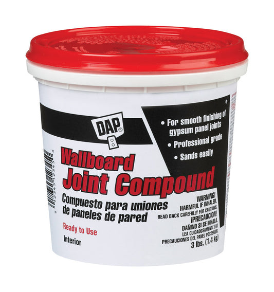 DAP White All Purpose Joint Compound 3 lb. (Pack of 6)