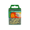 SPAX No. 8 x 1-1/4 in. L Phillips/Square Flat Head Yellow Zinc Steel Multi-Purpose Screw 30 each - Deal of The Week