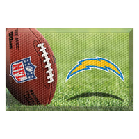 NFL - Los Angeles Chargers Rubber Scraper Door Mat
