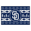 MLB - San Diego Padres Holiday Sweater Rug - 19in. x 30in.