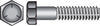 Hillman 1 in. D X 4 in. L Heat Treated Zinc Steel Hex Head Cap Screw 10 pk