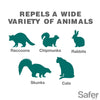 Safer Critter Ridder Animal Repellent Granules For Most Animal Types, Most Animal Types 2 lb. (Pack of 6)