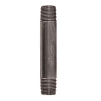 BK Products 1/2 in. MPT x 4-1/2 in. L Black Steel Nipple (Pack of 5)