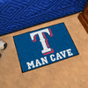 MLB - Texas Rangers Man Cave Rug - 19in. x 30in.