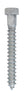 Hillman 3/8 in. X 3 in. L Hex Hot Dipped Galvanized Steel Lag Screw 50 pk