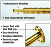 Blue Monster Closet Bolts