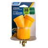 Camco 30 amps RV Generator Outlet Adapter 3 Prong 1 pk