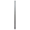 Mayes 48 in. L X 2 in. W Aluminum Straight-Edge Ruler Metric and SAE