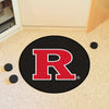 Rutgers University Hockey Puck Rug - 27in. Diameter