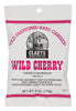 Claeys Old Fashioned Wild Cherry Hard Candy 6 oz (Pack of 12)