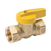 Homewerks 1/2 in. Brass FIP Ball Valve Quarter-Turn Lever For Gas - Deal of The Week