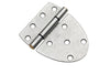 National Hardware 3.62 in. L Galvanized Silver Steel Extra Heavy Gate Hinge 1 pk