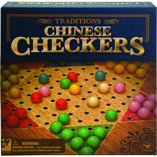 Traditions Chinese Checkers Game Multicolored