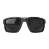 Edge Anti-Fog Lassen Safety Glasses Smoke Lens Black Frame