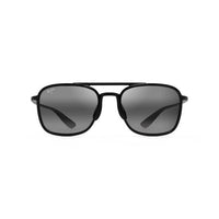 Maui Jim Keokea Unisex Black Frame Neutral Grey Lens Polarized Sunglasses