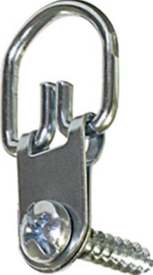 Hillman AnchorWire Steel Zinc Small D-Ring Hanger 1 lb. 4 pk (Pack of 10)