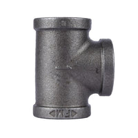 BK Products 1 in. FPT  x 1 in. Dia. FPT Black Malleable Iron Tee
