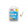 GRK Fasteners No. 8  x 2-1/2 in. L Star Trim Head Stainless Steel Construction Screws 100 pk