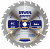 Irwin Marathon 6-1/2 in. D X 5/8 in. Carbide Circular Saw Blade 24 teeth 1 pk
