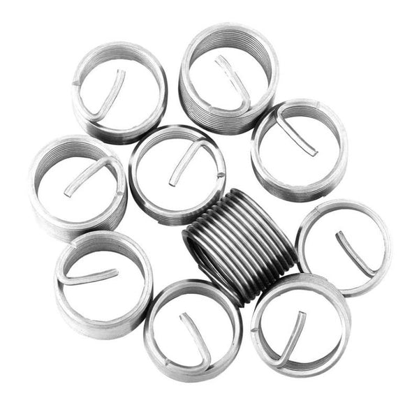 Inserto de rosca helicoidal sin bloqueo de acero inoxidable de 7/16 a 14 pulg. de OEMTOOLS.