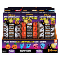 Magic Seasons LED Spooky Light String Halloween Decor (Pack of 12)