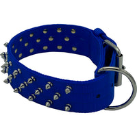 Bravo Nylon Spiked Dog Collar