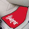 University of Nebraska Script Carpet Car Mat Set - 2 Pieces
