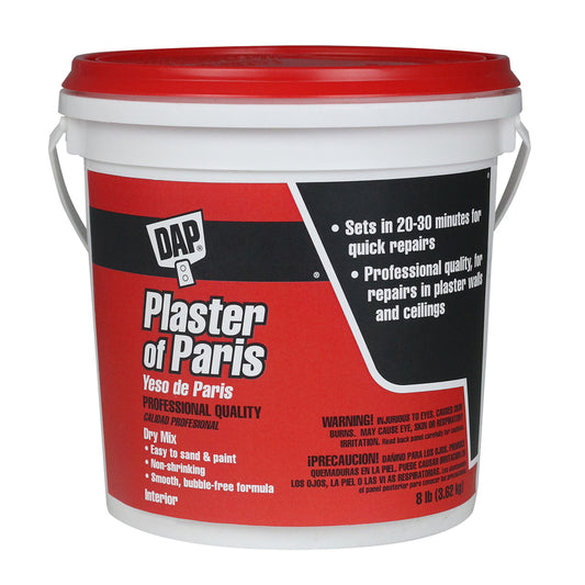 DAP White Plaster of Paris 8 lb. (Pack of 4)
