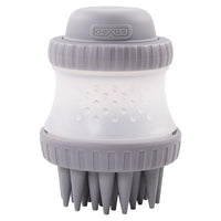 Dexas ScrubBuster Gray Cat/Dog Grooming Brush 1 pk