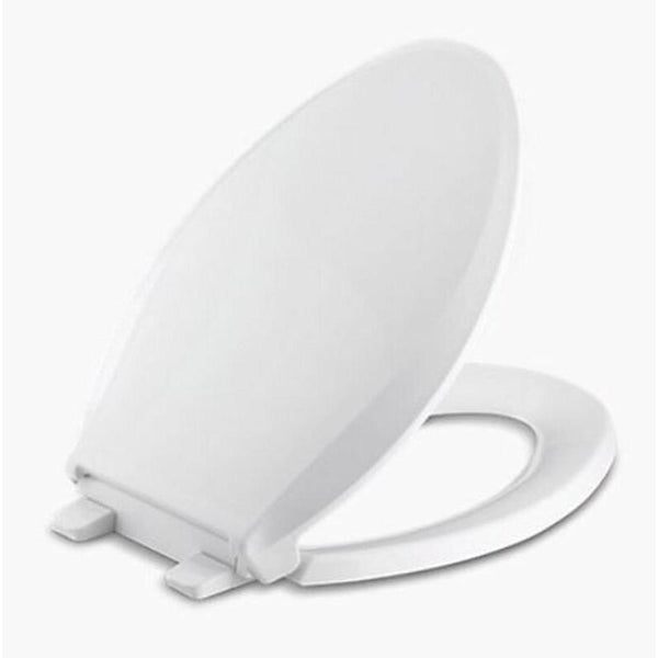 Kohler Cachet Slow Close Elongated White Plastic Toilet Seat - Deal of The Week