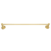 Zurich Towel Bar, 30 Inches, Satin Brass by Stone Harbor Hardware