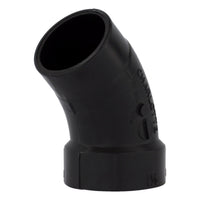 Charlotte Pipe 1-1/2 in. Hub X 1-1/2 in. D Spigot ABS 45 Degree Street Elbow