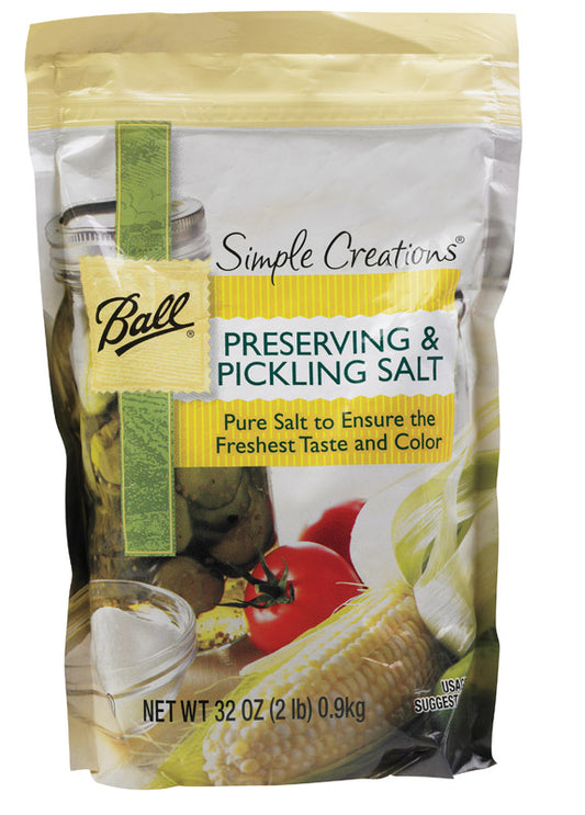 Ball Simple Creations Preserving and Pickling Salt 1 qt. 1 pk (Pack of 6)
