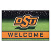 Oklahoma State university Rubber Door Mat - 18in. x 30in.