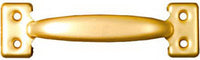 National Hardware 5-3/4 in. L Bright Brass Gold Steel Utility Pull - Deal of The Week