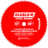 Diablo Steel Demon 12 in. Dia. x 1 in. Cermet Carbide Circular Saw Blade 80 teeth 1 pk