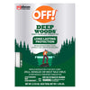 OFF Deep Woods Insect Repellent Towelettes For Mosquitoes 12 pk (Pack of 12)