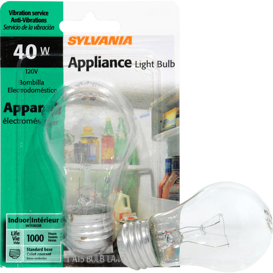 Sylvania 40 watt A15 A-Line Incandescent Bulb E26 (Medium) Soft White 1 pk