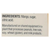 Woodstock Sweetened Mango Slices - Case of 8 - 7.5 OZ