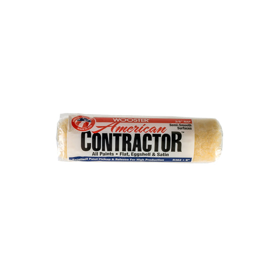 Wooster American Contractor Knit 3/8 in. x 9 in. W Regular Paint Roller Cover 1 pk (Pack of 12)