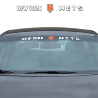 MLB - New York Mets Sun Stripe Windshield Decal 3.25 in. x 34 in.